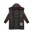 Navahoo Mandelkuss Damen Steppmantel N152 Choco Größe L - Gr.40