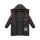 Navahoo Mandelkuss Damen Steppmantel N152 Choco Größe L - Gr.40