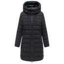 Marikoo Nanoraa Damen Steppmantel N154 Schwarz Größe XXXL - Gr.46