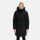 Marikoo Nanoraa Damen Steppmantel N154 Schwarz Größe XXXL - Gr.46