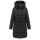 Marikoo Nanoraa Damen Steppmantel N154 Schwarz Größe XXXL - Gr.46