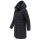 Marikoo Nanoraa Damen Steppmantel N154 Schwarz Größe XXXL - Gr.46
