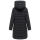 Marikoo Nanoraa Damen Steppmantel N154 Schwarz Größe XXXL - Gr.46