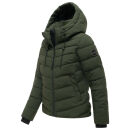 Marikoo Nobiruu Damen Steppjacke N156 Dark Olive Größe M - Gr.38