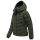 Marikoo Nobiruu Damen Steppjacke N156 Dark Olive Größe M - Gr.38