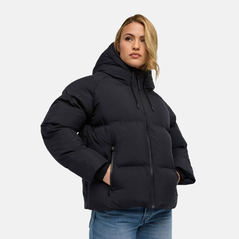 Navahoo Petit-Puffy Damen Steppjacke N160 Schwarz Größe XXL - Gr.44
