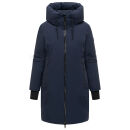 Marikoo Polarhäschen Damen Mantel N161 Navy Größe L - Gr.40