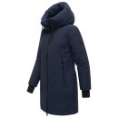 Marikoo Polarhäschen Damen Mantel N161 Navy Größe L - Gr.40