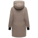 Marikoo Polarhäschen Damen Mantel N161 Stone Brown Größe M - Gr.38