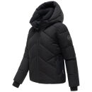 Marikoo Shinamii Damen Steppjacke N163 Schwarz Größe XL - Gr.42