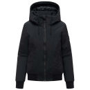Navahoo Kichermaus Damen Winterjacke N148 Schwarz Größe XS - Gr.34