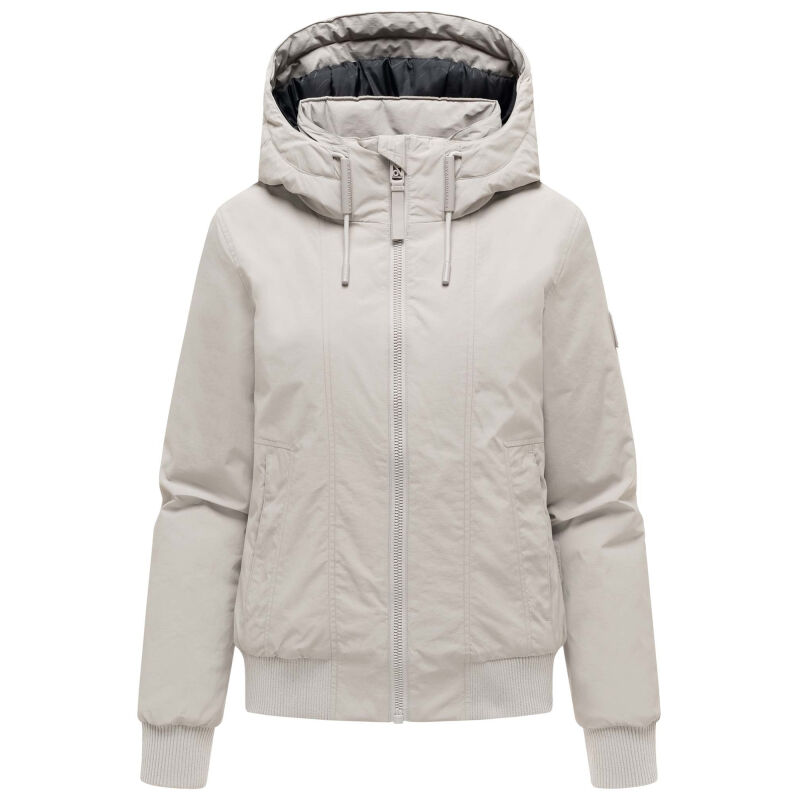 Navahoo Kichermaus Damen Winterjacke N148 Light Grey Größe XXL - Gr.44