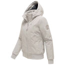 Navahoo Kichermaus Damen Winterjacke N148 Light Grey Größe XXL - Gr.44