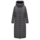 Navahoo Vanillawolke Damen Steppmantel N166 Anthracite Größe XL - Gr.42