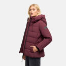 Navahoo Wattewunder Damen Steppjacke N168 Wine Größe S - Gr.36