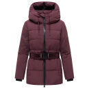 Navahoo Wattewunder Damen Steppjacke N168 Wine Größe S - Gr.36