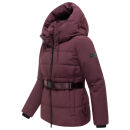 Navahoo Wattewunder Damen Steppjacke N168 Wine Größe S - Gr.36