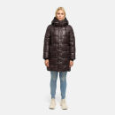 Marikoo Yumee Damen Steppmantel N172 Choco Größe M - Gr.38