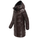 Marikoo Yumee Damen Steppmantel N172 Choco Größe M - Gr.38
