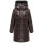 Marikoo Yumee Damen Steppmantel N172 Choco Größe M - Gr.38