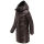 Marikoo Yumee Damen Steppmantel N172 Choco Größe M - Gr.38