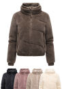 Marikoo Yuvaa Damen Teddy Winterjacke N174