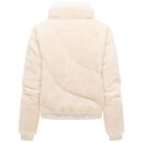 Marikoo Yuvaa Damen Teddy Winterjacke N174 Cream Größe L - Gr.40