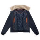 Stone Harbour Somaeel Herren Wolloptik Jacke Mit Futter B788 Navy Größe M - Gr.M
