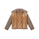 Stone Harbour Sorees Herren Sherpa-Fleece Jacke B790 Dark Taupe Größe XL - Gr.XL