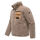 Stone Harbour Sorees Herren Sherpa-Fleece Jacke B790 Dark Taupe Größe XL - Gr.XL
