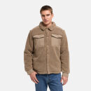 Stone Harbour Taureek Herren Teddy Jacke gefüttert B791 Dark Taupe Größe L - Gr.L