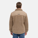 Stone Harbour Taureek Herren Teddy Jacke gefüttert B791 Dark Taupe Größe L - Gr.L
