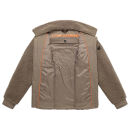 Stone Harbour Taureek Herren Teddy Jacke gefüttert B791 Dark Taupe Größe L - Gr.L
