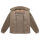 Stone Harbour Taureek Herren Teddy Jacke gefüttert B791 Dark Taupe Größe L - Gr.L