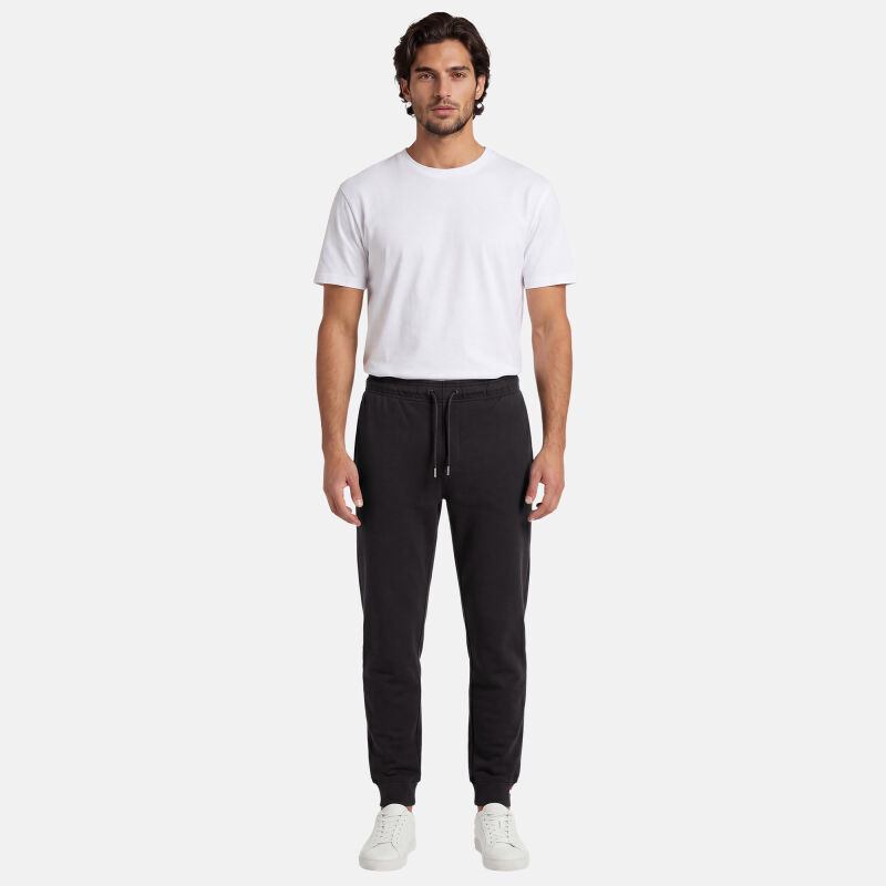 U.S. POLO ASSN. Herren Jogginghosen P059 Schwarz-Rot-Größe M - Gr. M