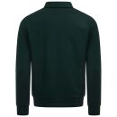 U.S. POLO ASSN. Herren Sweatpolo P-060 Darkgreen-Beige Größe M - Gr.M