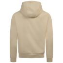 U.S. POLO ASSN. Herren Sweathoodie P-061 Beige-Navy Größe S - Gr.S