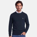 U.S. POLO ASSN. Herren Crewneck Pullover P-064 Navy-Beige Größe XXL - Gr.2XL