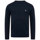 U.S. POLO ASSN. Herren Crewneck Pullover P-064 Navy-Beige Größe XXL - Gr.2XL