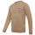 U.S. POLO ASSN. Herren Crewneck Pullover P-064 CamelMelange-Navy Größe M - Gr.M