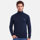 U.S. POLO ASSN. Herren Turtleneck Pullover P-065 Navy-Beige Größe S - Gr.S
