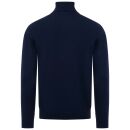 U.S. POLO ASSN. Herren Turtleneck Pullover P-065 Navy-Beige Größe S - Gr.S