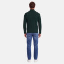 U.S. POLO ASSN. Herren Halfzip Pullover Zopfmuster P-067 Darkgreen-Beige Größe XXL - Gr.2XL