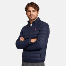 U.S. POLO ASSN. Herren Steppjacke P-068 Navy-Rot Größe L - Gr.L