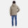 U.S. POLO ASSN. Herren Steppjacke mit Hoodie P-070 Beige-Navy Größe S - Gr.S