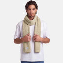 U.S. POLO ASSN. Herren Schal P-071 Beige-Navy OneSize
