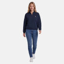 U.S. POLO ASSN. Damen Sweatshirt Halfzip P-072 Navy-Beige Größe S - Gr.S