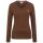 U.S. POLO ASSN. Damen T-Shirt Longsleeve P-074 Braun-Beige Größe XXL - Gr.2XL