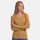 U.S. POLO ASSN. Damen T-Shirt Longsleeve P-074 Camel-Weiss Größe L - Gr.L