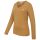 U.S. POLO ASSN. Damen T-Shirt Longsleeve P-074 Camel-Weiss Größe L - Gr.L